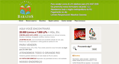 Desktop Screenshot of baratosdaribeiro.com.br